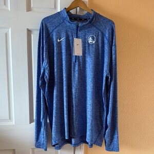 Nike Men's Long Sleeve Blue Tee